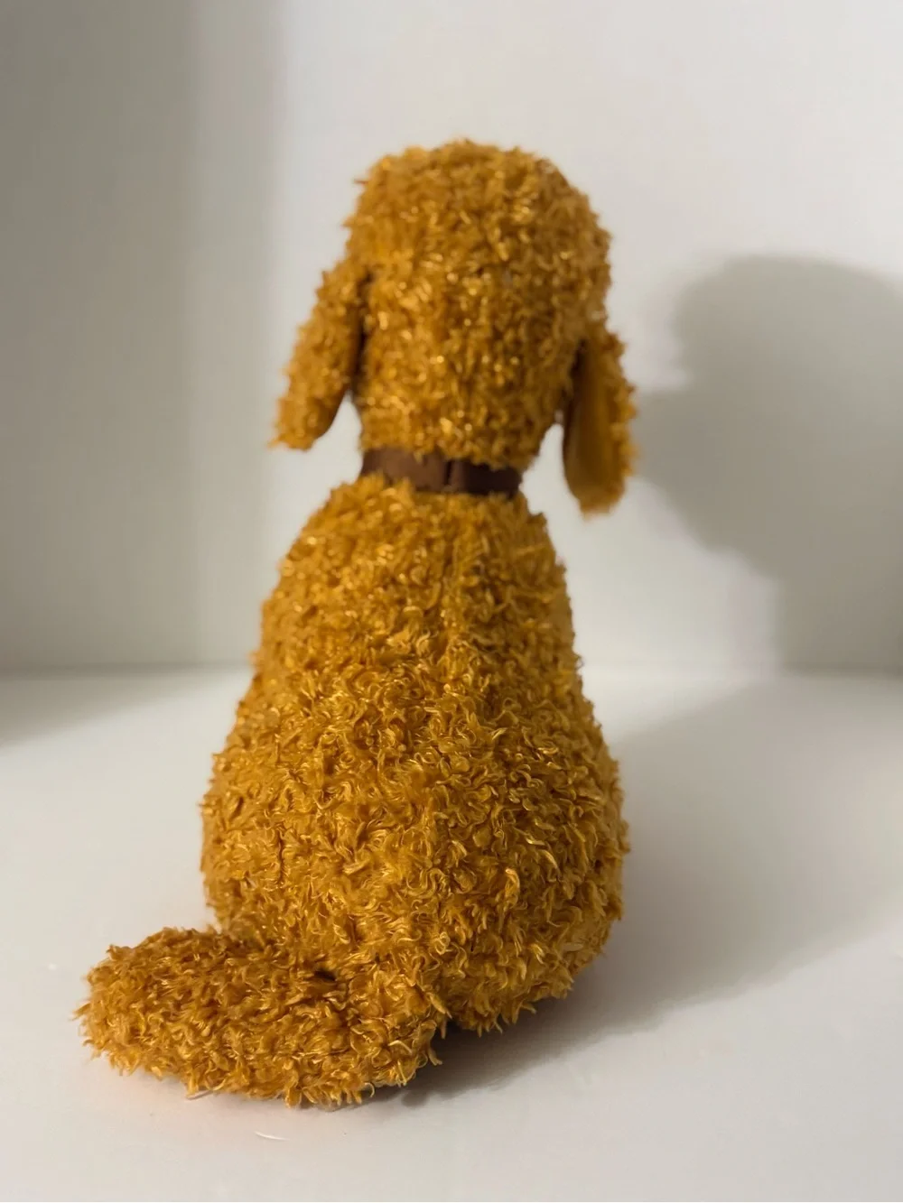 Disney Fancy Nancy Brown Dog Plush Stuffed Animal 11in 2014 MPN 1658A001 Sounds